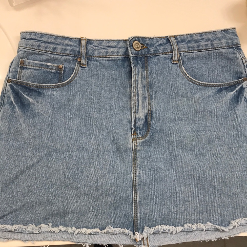 Jean skirt